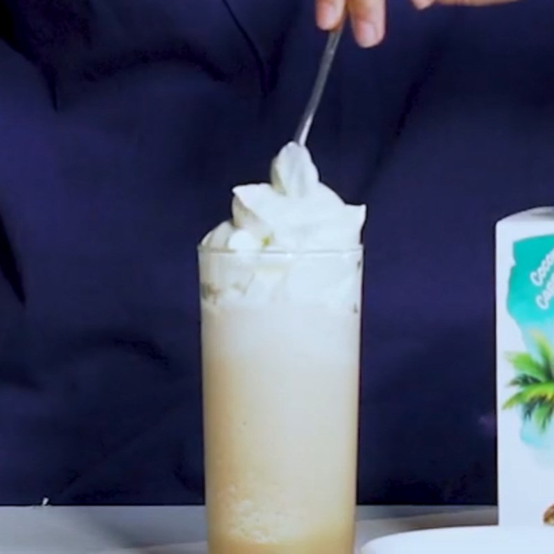 Bước 3 Hoàn thành Cà phê dừa