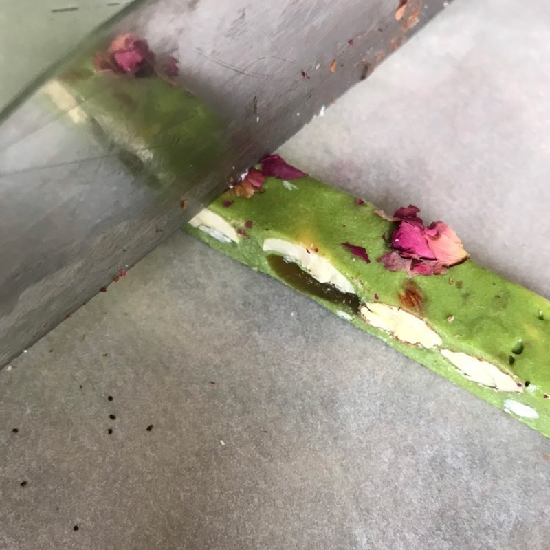 Bước 4 Hoàn thành Kẹo nougat trà xanh - socola