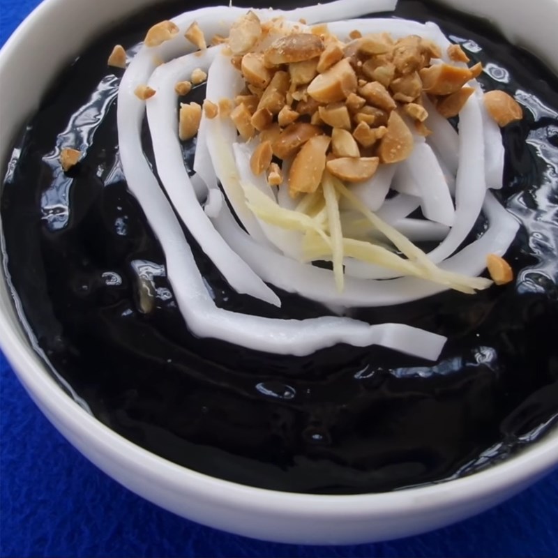 Bước 5 Hoàn thành Chè mè đen dừa