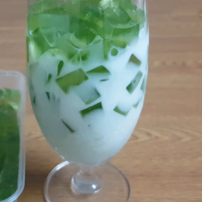 Bước 5 Hoàn thành Sữa chua thạch lá nếp trân châu