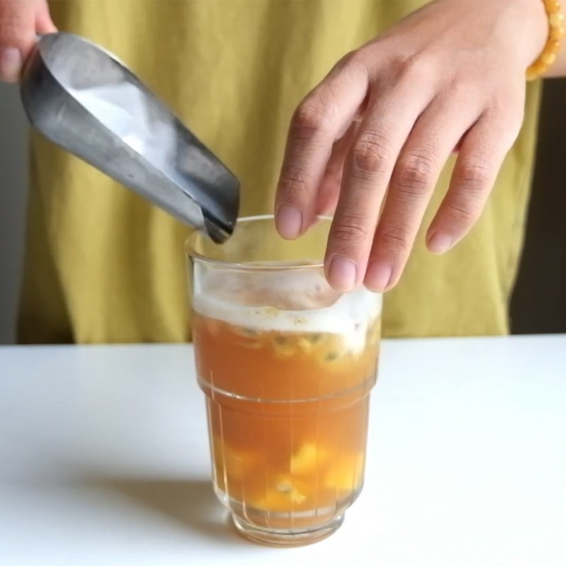 Bước 4 Hoàn thành Hồng trà xoài chanh leo