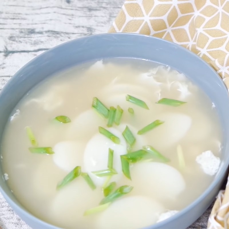 Bước 5 Nấu súp và hoàn thành Canh bánh gạo tteokbokki (tteokguk)