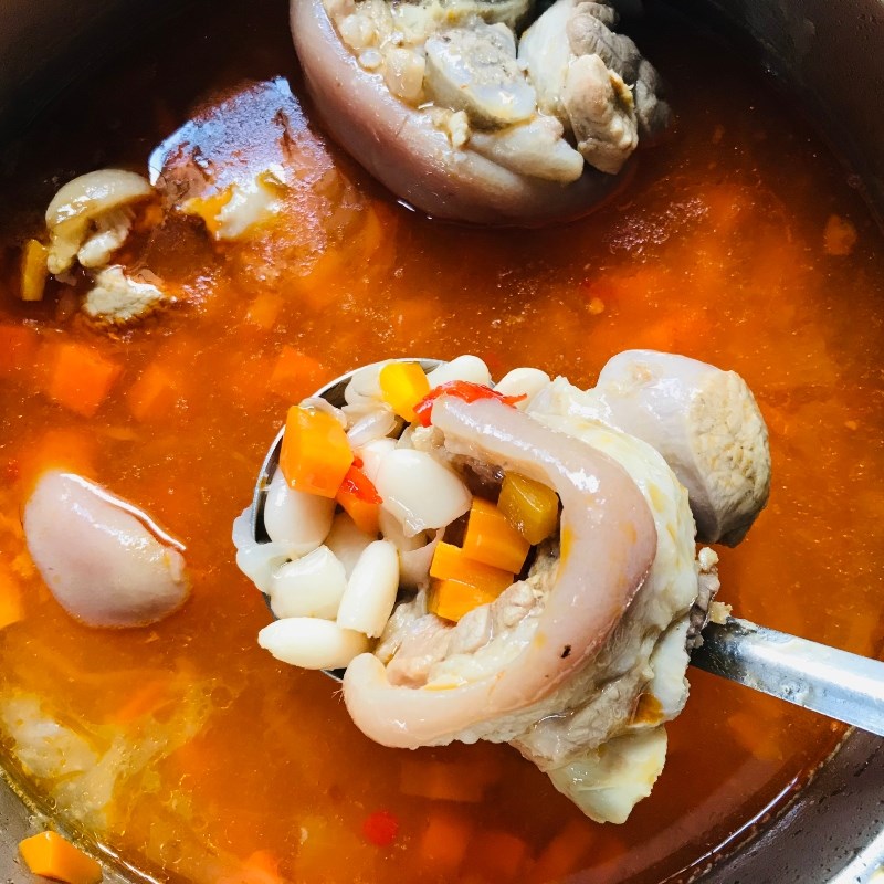 Bước 5 Hoàn thành Lagu giò heo