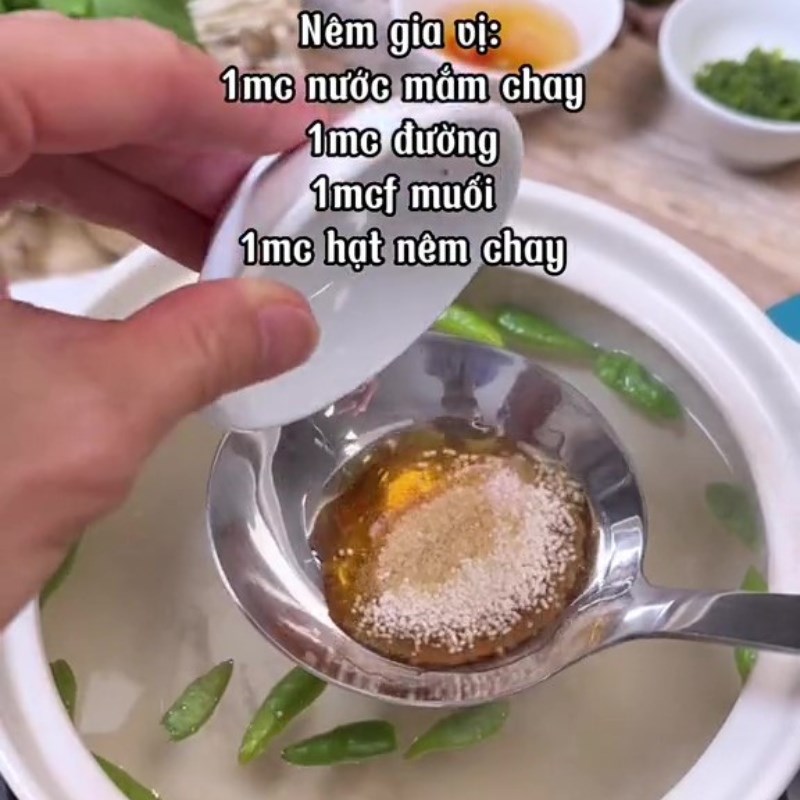 Bước 4 Hoàn thành Lầu nấm lá é