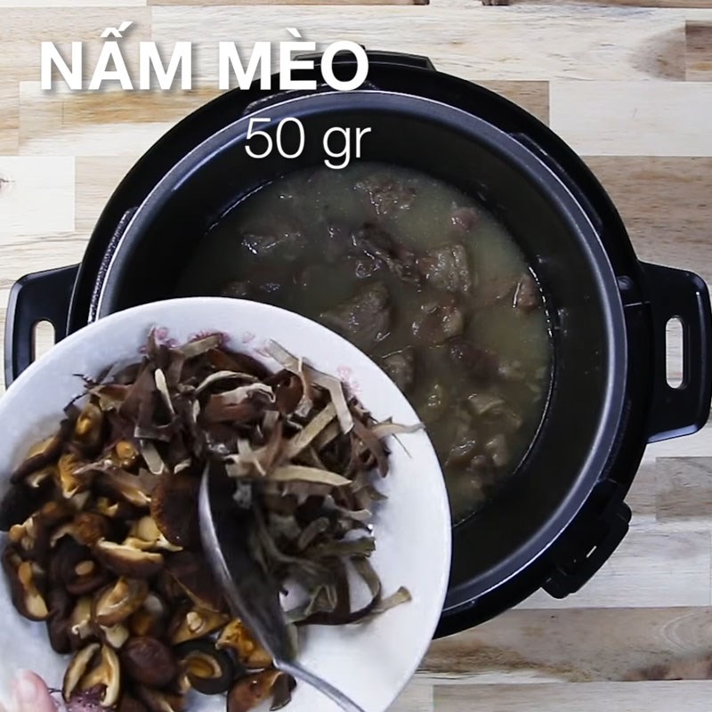 Bước 6 Hoàn thành Thịt đông chân giò