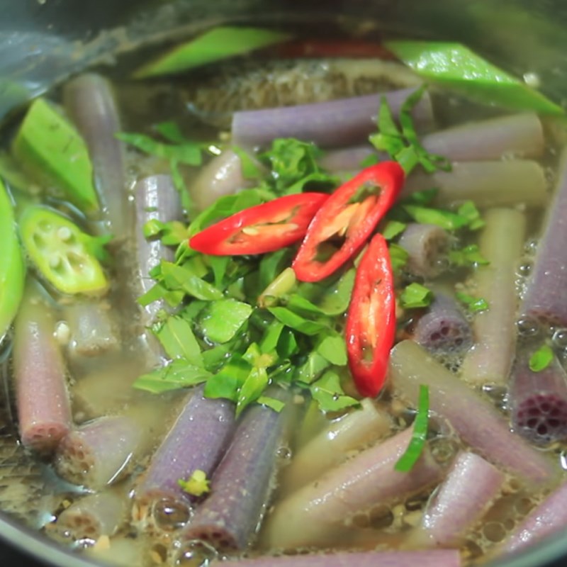 Bước 5 Hoàn thành Canh chua cá rô đồng