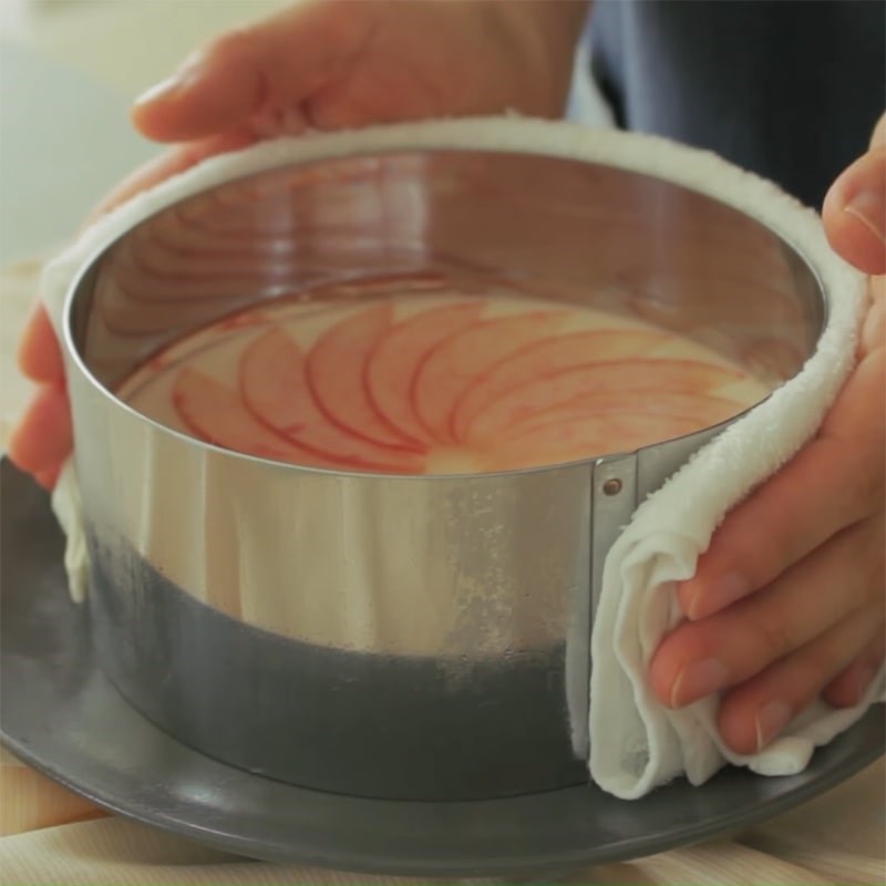 Bước 6 Hoàn thiện món ăn Panna cotta thạch soda đào