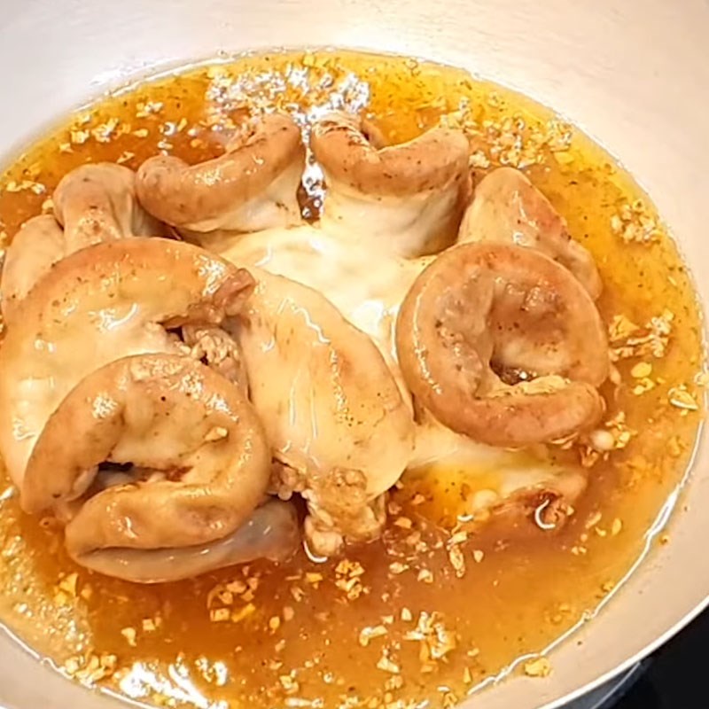 Bước 4 Khìa phèo bò Lòng bò khìa bằng chảo
