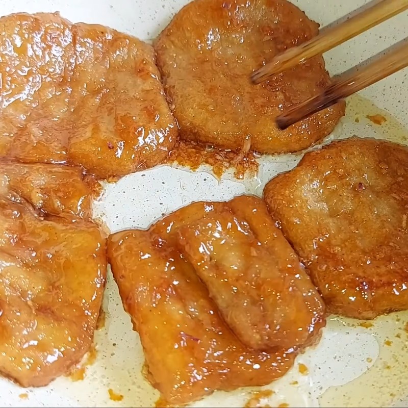 Bước 3 Khìa sườn non chay Sườn non chay khìa ngũ vị