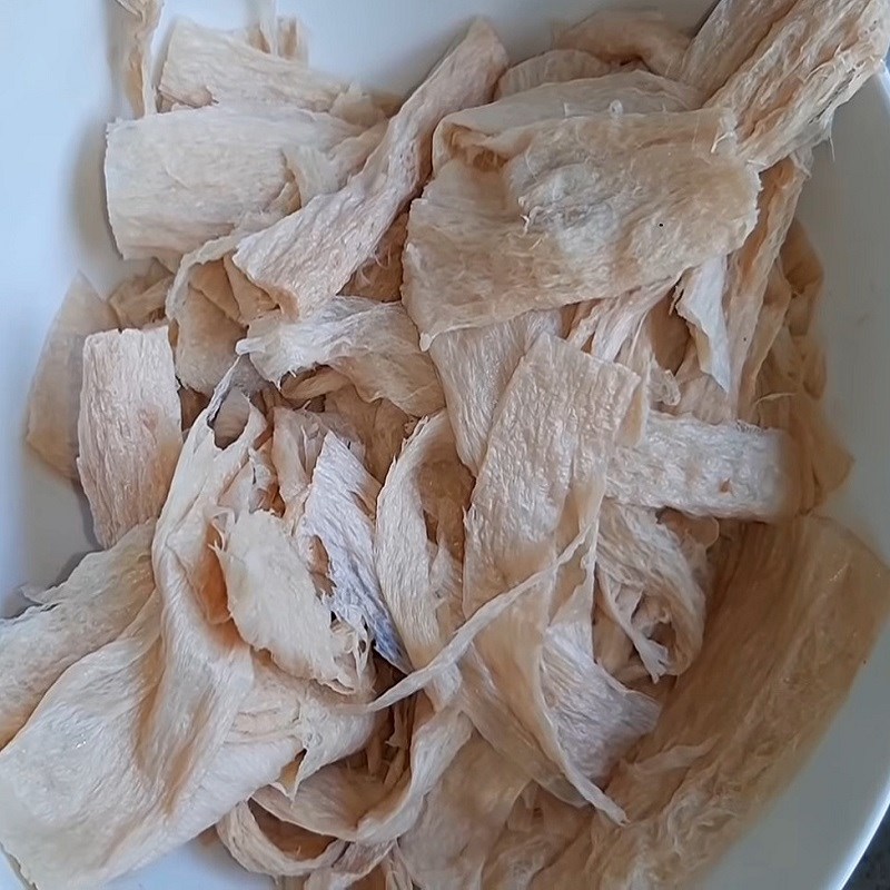 Bước 1 Sơ chế sườn non Khô bò chay từ sườn non