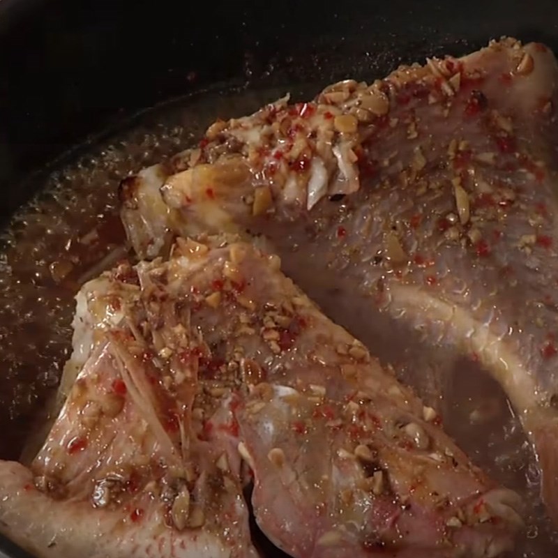 Bước 4 Kho cá Cá diêu hồng kho tương hột