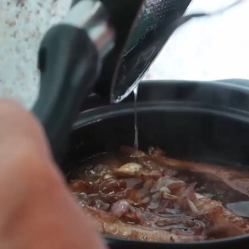 Bước 3 Kho cá Cá mối kho tiêu