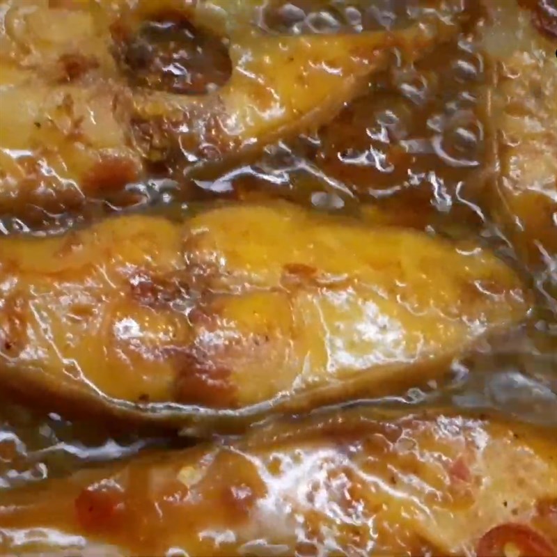 Bước 5 Kho cá Cá diêu hồng kho nghệ