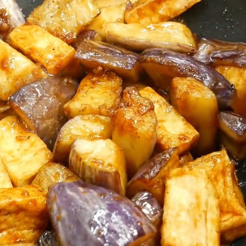 Bước 5 Kho cà tím Cà tím kho tộ chay