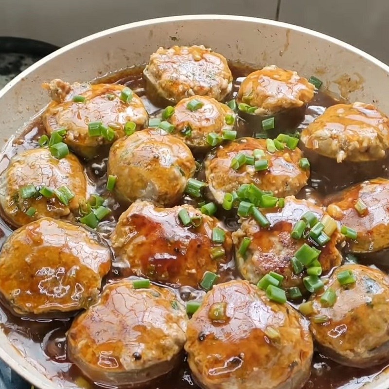 Bước 5 Kho cà tím Cà tím nhồi thịt kho