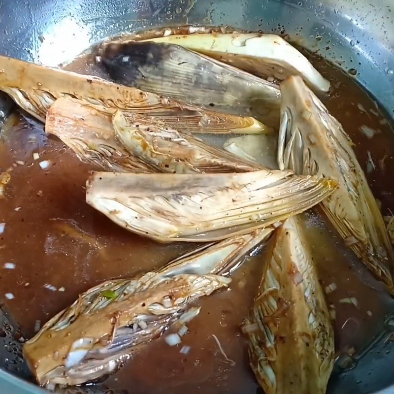 Bước 3 Kho hoa chuối Hoa chuối kho tiêu