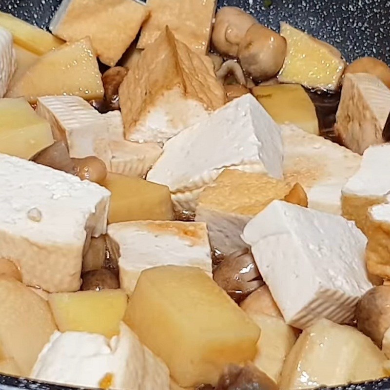 Bước 4 Kho măng Măng kho đậu hũ