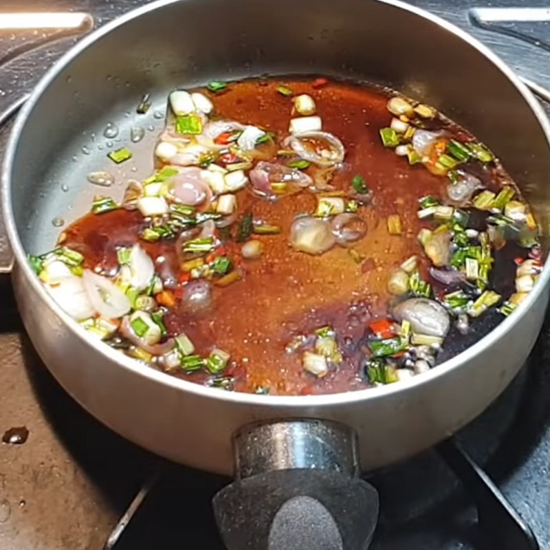 Bước 7 Kho món ăn Bắp cải cuộn đậu hũ kho tiêu