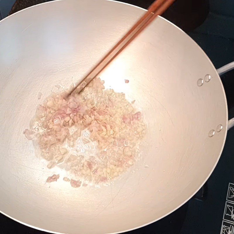 Bước 4 Kho món ăn Bầu kho nấm rơm