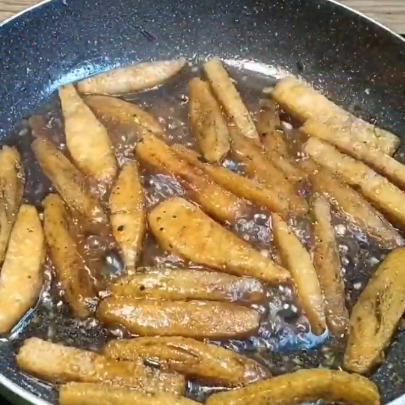 Bước 4 Kho sườn non chay Sườn non chay kho tiêu