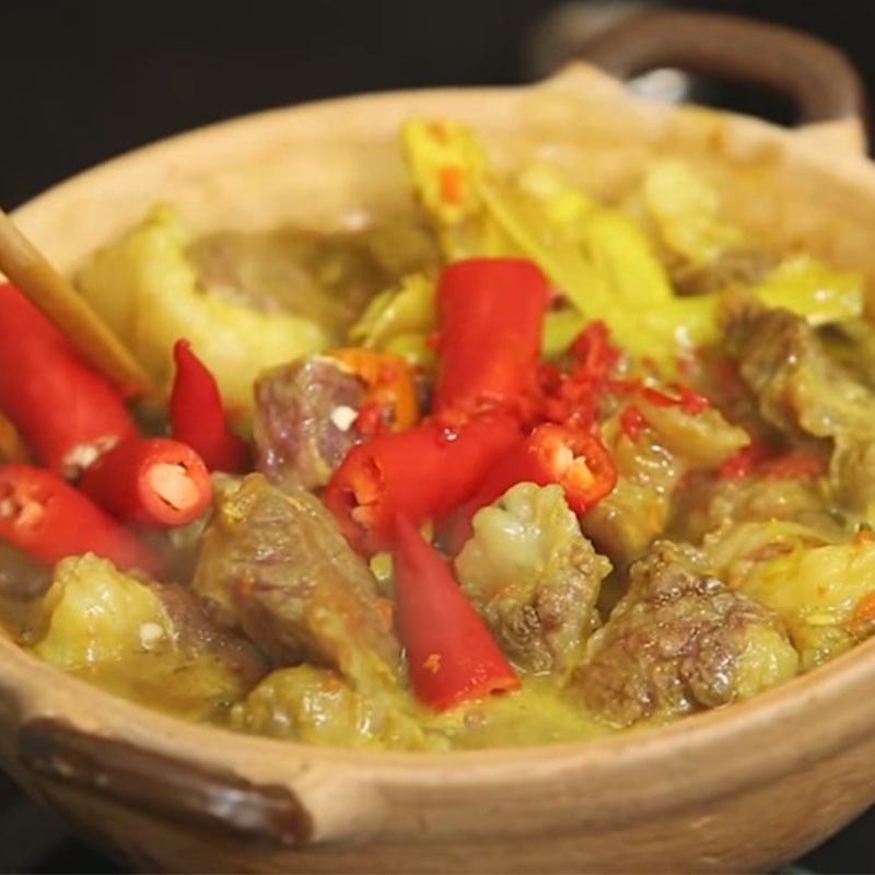 Bước 3 Kho thịt Bò kho sả nghệ