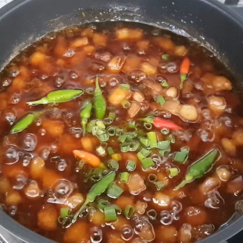Bước 3 Kho thịt Thịt kho quẹt