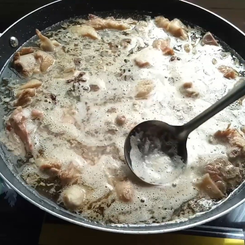 Bước 4 Kho vịt Vịt kho ngũ vị