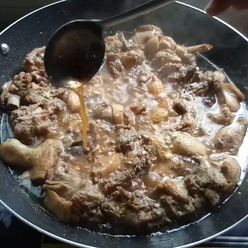 Bước 4 Kho vịt Vịt kho ngũ vị