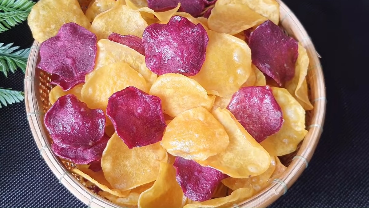 Khoai lang chiên bơ