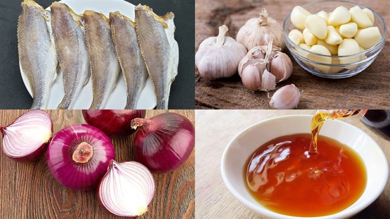 Nguyên liệu món ăn 4 cách chế biến khô cá đù