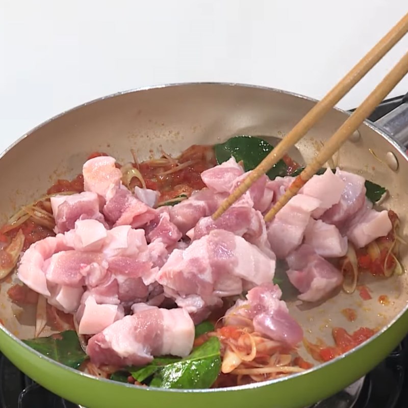 Bước 5 Làm ba chỉ rim Thịt ba rọi rim chanh sả