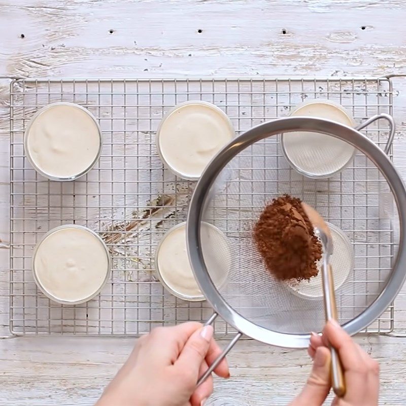 Bước 3 Làm bánh tiramisu đậu hũ Bánh tiramisu đậu hũ