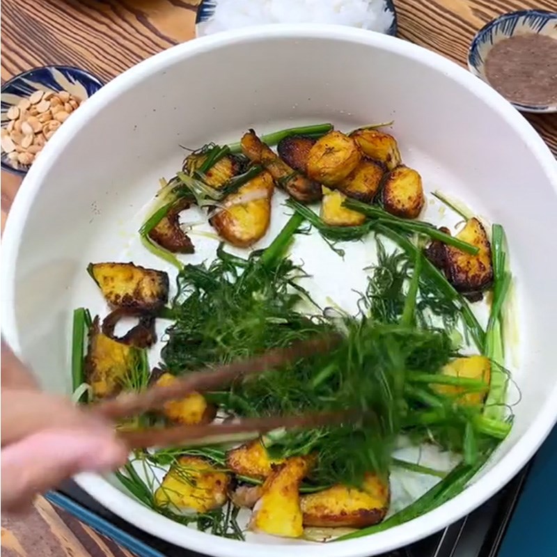 Bước 4 Làm chả cá Lã Vọng Chả cá Lã Vọng (Công thức được chia sẻ từ TikTok Cách Nấu Ngon cùng Cách Nấu Ngon)