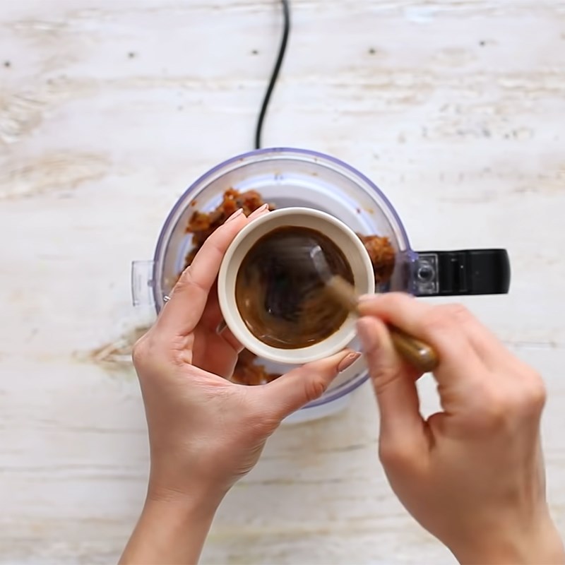 Bước 1 Làm cốt bánh Bánh tiramisu đậu hũ