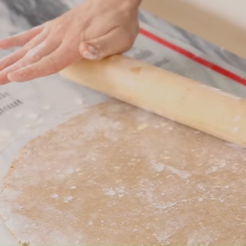 Bước 3 Làm đế bánh Bánh bí đỏ (Pumpkin pie)