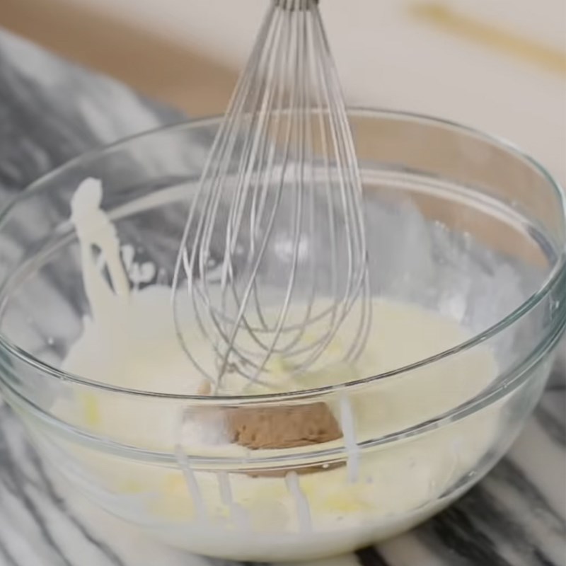 Bước 4 Làm hỗn hợp bí đỏ Bánh bí đỏ (Pumpkin pie)