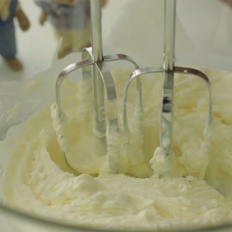 Bước 4 Làm kem cà phê Cheesecake cà phê