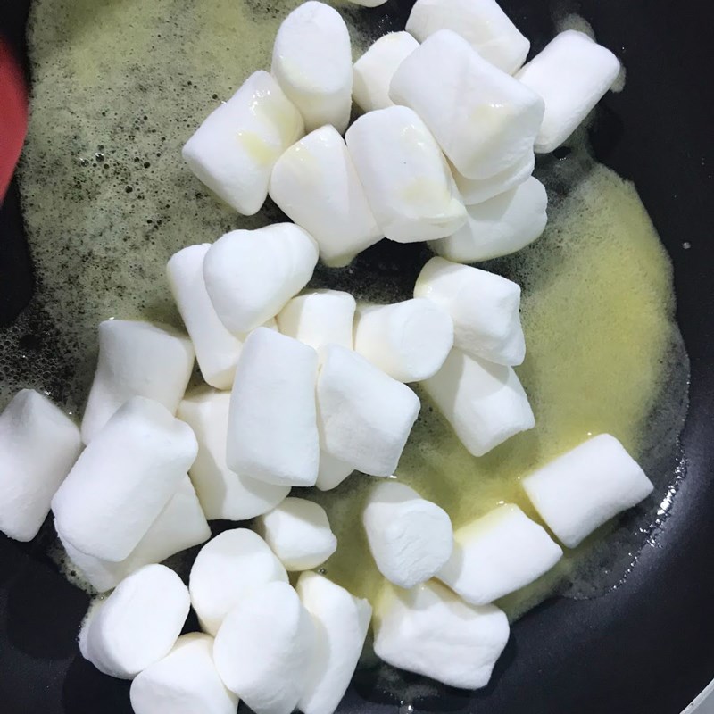 Bước 2 Làm kẹo nougat trà xanh Kẹo nougat trà xanh - socola
