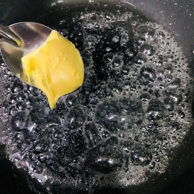 Bước 3 Làm khoai lang chiên bơ Khoai lang chiên bơ (công thức được chia sẻ từ người dùng)