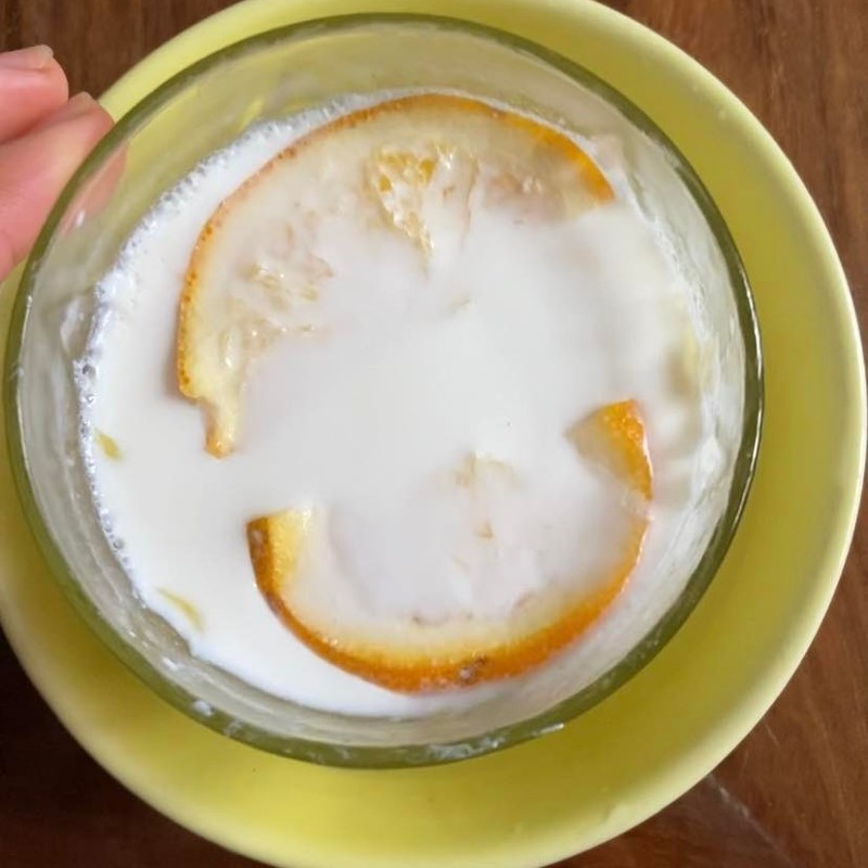 Bước 3 Làm lớp pudding cuối cùng Panna cotta cam tươi