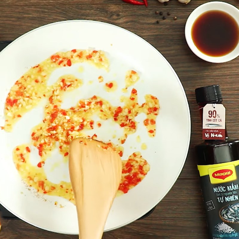 Bước 3 Làm mắm me Tôm càng xanh sốt me