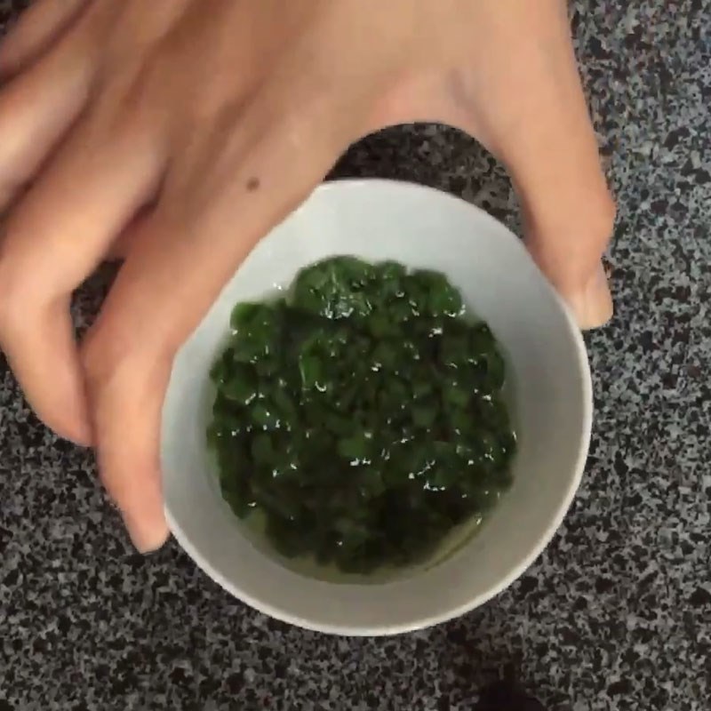 Bước 3 Làm mỡ hành Sò điệp nướng mỡ hành bằng nồi chiên không dầu