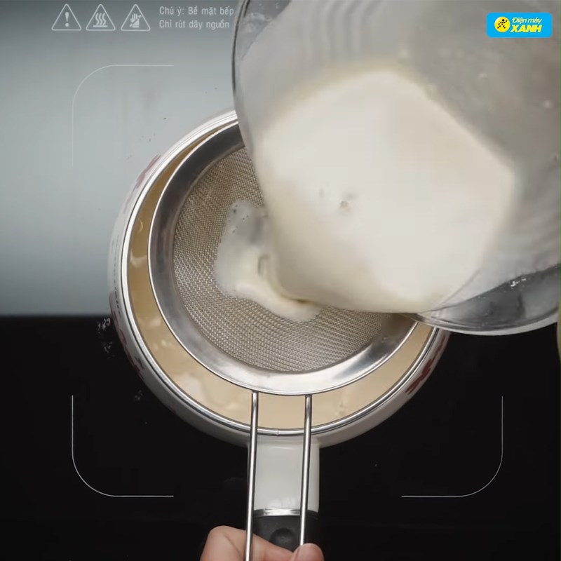 Bước 1 Làm nhân bánh Bánh bao đào tiên