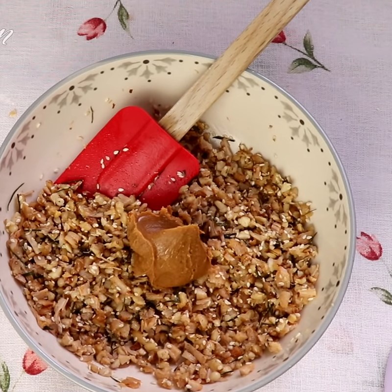 Bước 3 Làm nhân bánh Bánh Trung Thu thập cẩm cho người ăn kiêng