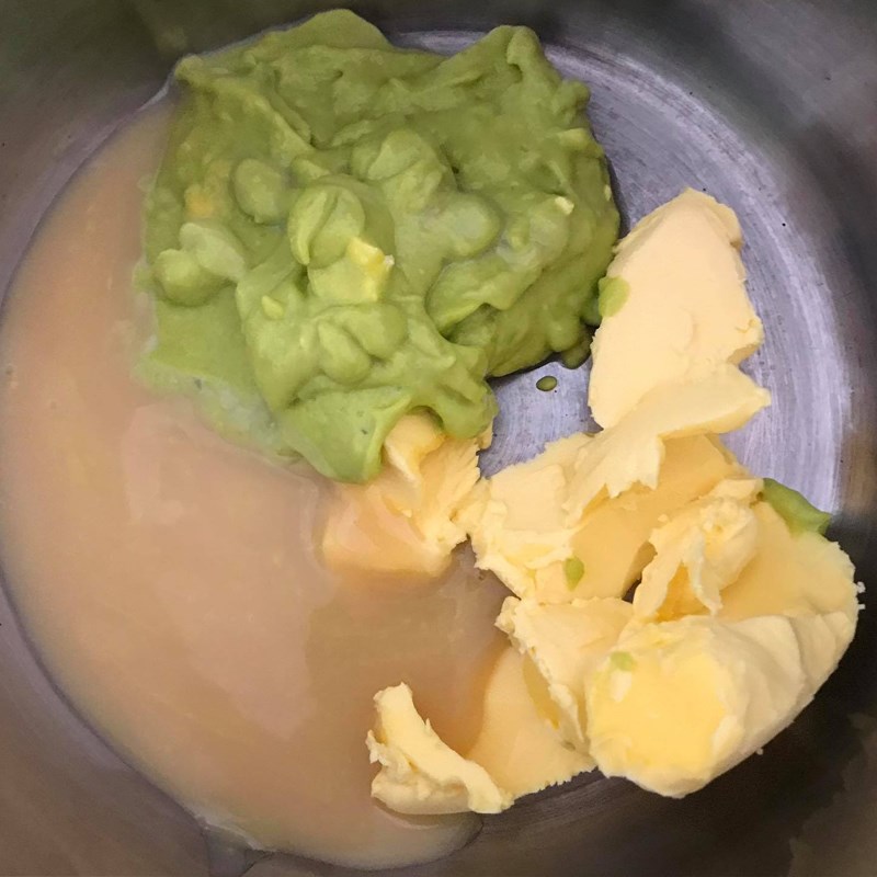 Bước 2 Làm nhân bơ Bánh bao nhân bơ (công thức được chia sẻ từ người dùng)