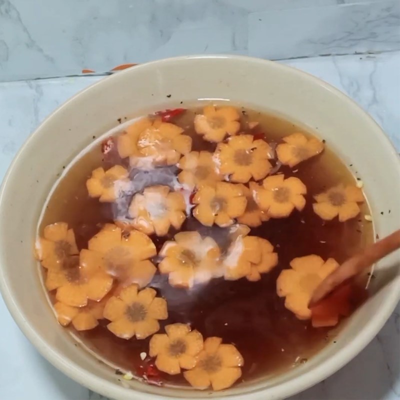 Bước 5 Làm nước chấm bánh xèo Bánh xèo miền Bắc với nấm hương