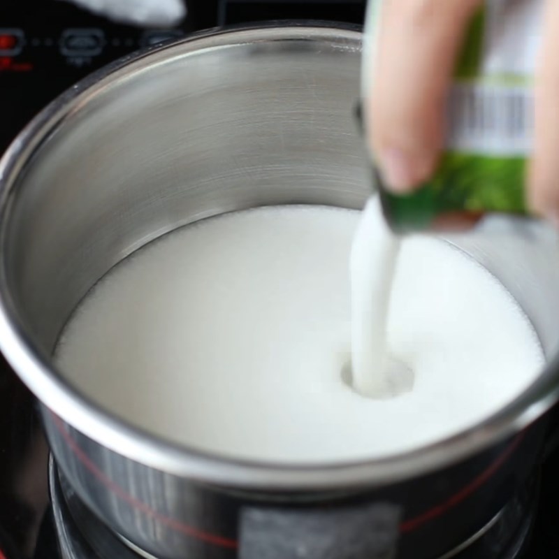 Bước 5 Làm nước cốt dừa Chè bưởi An Giang