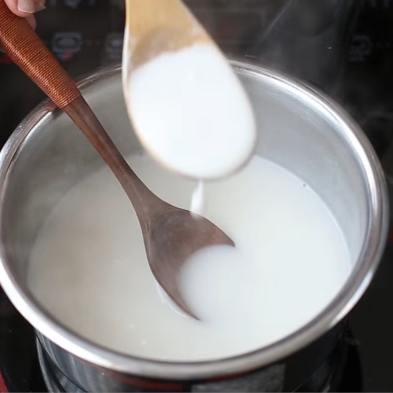Bước 5 Làm nước cốt dừa Chè bưởi An Giang