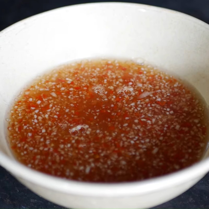 Bước 2 Làm nước mắm Cá lòng tong chiên bột
