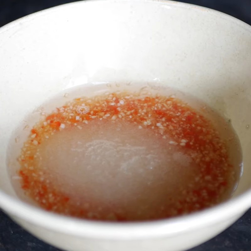Bước 2 Làm nước mắm Cá lòng tong chiên bột